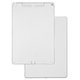 Panel trasero de carcasa puede usarse con Apple iPad Pro 10.5, plateada, (versión 4G), A1709