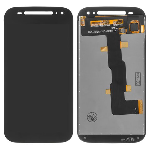 Pantalla LCD puede usarse con Motorola XT1527 Moto E 2nd Gen , negro, sin marco, Original PRC 