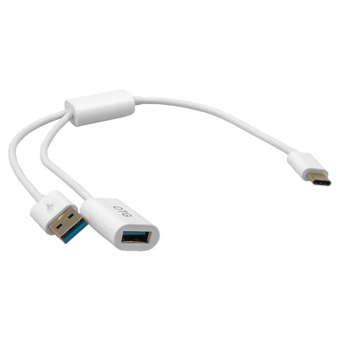 Cable type C OTG, alimentación USB