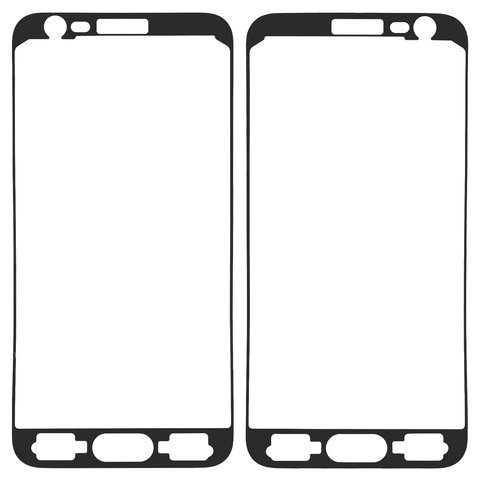 Etiqueta del cristal táctil del panel cinta adhesiva doble  puede usarse con Samsung J320H DS Galaxy J3 2016 