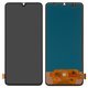 Pantalla LCD puede usarse con Samsung A705 Galaxy A70, negro, con ajuste de brillo, sin marco, Copy, (TFT)