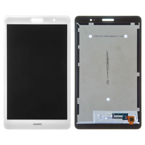 Pantalla LCD puede usarse con Huawei MediaPad T3 8.0 KOB L09 , blanco, sin marco