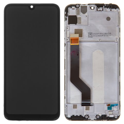 Pantalla LCD puede usarse con Xiaomi Mi Play, negro, con marco, Original PRC , M1901F9E