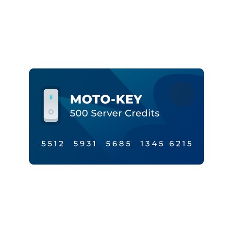 500 créditos del servidor Moto Key