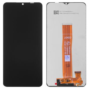 Pantalla LCD puede usarse con Samsung A125F Galaxy A12, A127 Galaxy A12 Nacho, M127 Galaxy M12, negro, sin marco, High Copy, SM A125F_REV0.1 FPC6509 1