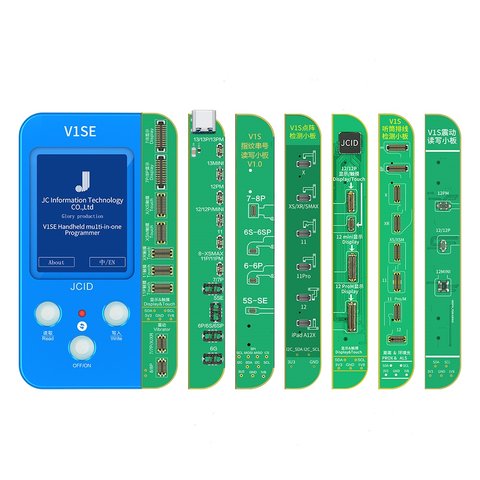 Programador JC V1SE para iPhone 7 7 Plus 8 8P X XS XR XS Max 11 11 Pro 11 Pro Max 12 12 mini 12 Pro 12 Pro Max con 7 placas 