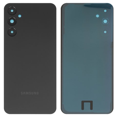 Panel trasero de carcasa puede usarse con Samsung A057 Galaxy A05s, negra, con vidrio de cámara, black