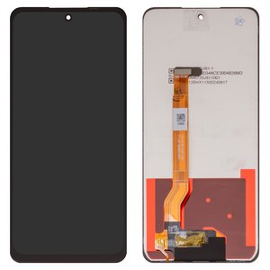 Pantalla LCD puede usarse con Realme C67 4G, negro, sin marco, High Copy, RMX3890