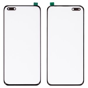 Vidrio de carcasa G+OCA PRO puede usarse con Huawei P40 Pro, P40 Pro Plus, con película OCA, negro