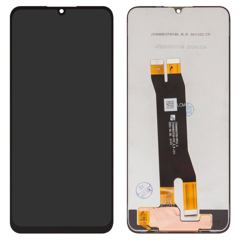 Pantalla LCD puede usarse con ZTE Blade A35, Blade A55, negro, sin marco, Original PRC , JTD068037X0 FPCA_A