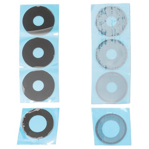 Vidrio de cámara puede usarse con Xiaomi Poco F6 Pro, negro, sin marco, juego de 4 uds.