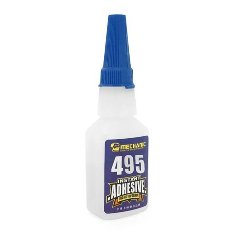 Pegamento instantáneo Mechanic 495, 20 ml, universal