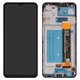 Pantalla LCD puede usarse con Samsung A235 Galaxy A23, negro, con marco, (Box)