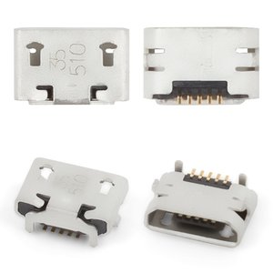 Конектор зарядки для Asus FonePad 7 FE170CG;  Sony D2004 Xperia E1, D2005 Xperia E1, D2104 Xperia E1 DS, D2105 Xperia E1 DS, D2114 Xperia E1 TV; HTC S710e Incredible S, 5 pin, micro USB тип B