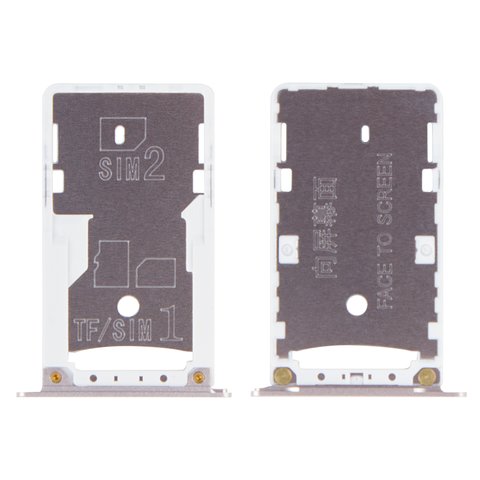 Тримач SIM карти для Xiaomi Redmi Note 4, золотистий