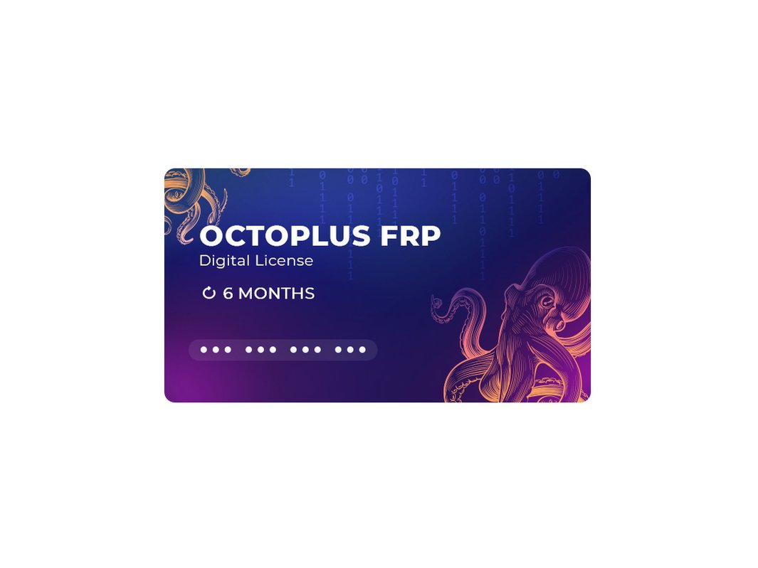 Цифровая лицензия Octoplus FRP на 6 месяцев - GsmServer