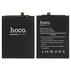 Аккумулятор Hoco BN47 для Xiaomi Mi A2 Lite, Redmi 6 Pro, Li Polymer, 3,85 B, 4000 мАч, M1805D1SG