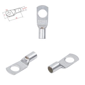 Наконечник SC6 6, 6 мм, кільцевий, мідний, луджений, 6 мм²