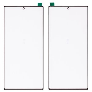 Скло корпуса G+OCA PRO для Samsung S908B Galaxy S22 Ultra 5G, з ОСА плівкою, чорне