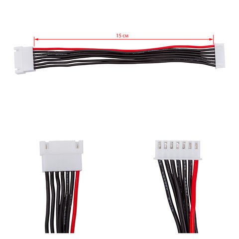 Балансировочный кабель 6S, удлинитель, 15 см, JST XH, 22AWG