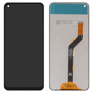 Дисплей для Tecno Camon 12 Air CC6 , чорний, без рамки, High Copy