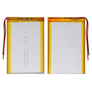 Аккумулятор 606090, 90 мм, 60 мм, 6,0 мм, Li ion, 3,7 В, 4000 мАч, с контроллером