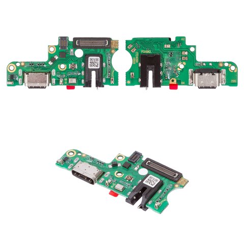 Шлейф для Tecno Camon 30 CL6, CL6k , Pova 6 LI7 , коннектора зарядки, с компонентами, Original PRC , плата зарядки