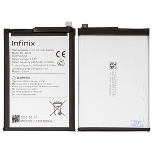 Акумулятор BL 49LX для Infinix Hot 12 X6817 , Hot 20 X6826 , Hot 20S X6827 , Li Polymer, 3,87 B, 5000 мАч, Original PRC 