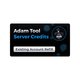 Серверні кредити Adam Tool (поповнення існуючого акаунту)