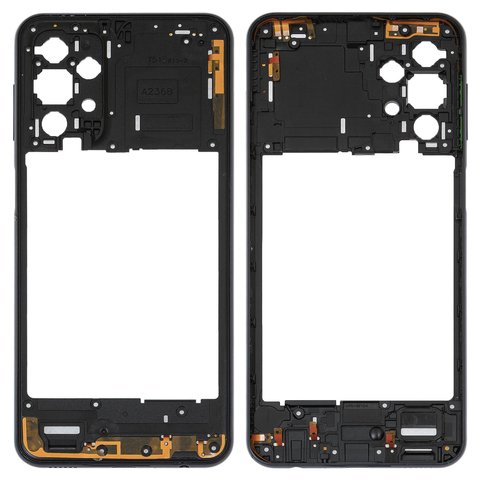 Середня частина корпусу для Samsung A236B Galaxy A23 5G, чорна