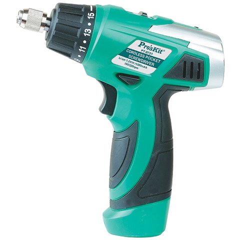 Беспроводная электрическая отвертка Pro'sKit PT-0721F