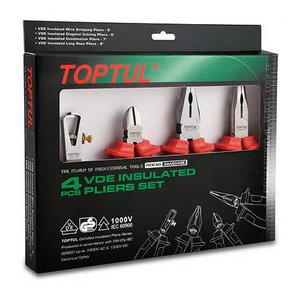Набор диэлектрических пассатижей TOPTUL GAAE0406