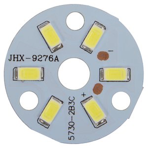 PCB with LEDs 3 W (cold white, 350 lm, 32 mm) PCB with LEDs 3 W (cold white, 350 lm, 32 mm)