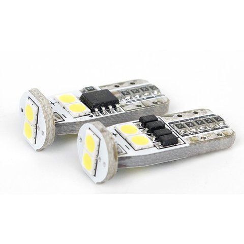LED Parking Lamp W5W UP 2G N6 T10 3030SMD Canbus white, 12 14 V